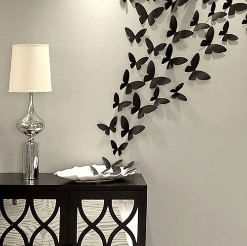 Декорации с пеперуди от хартия