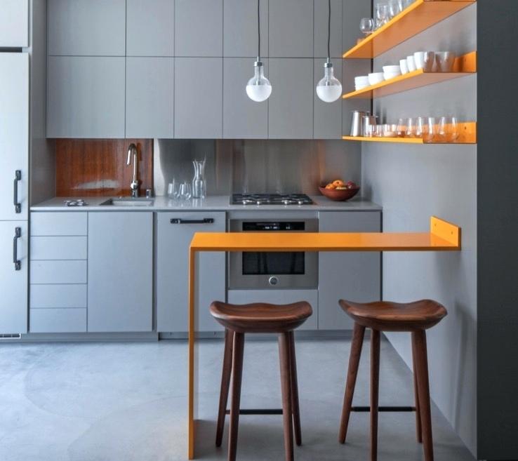 Модерни сиви кухни от мебели Мондо