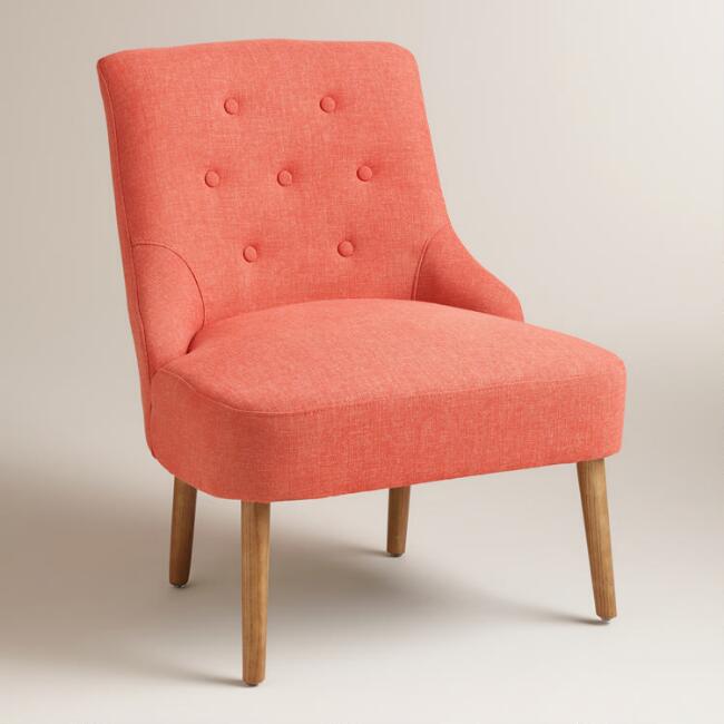 Трапезни столове в цвят розово - корал Pantone 2019