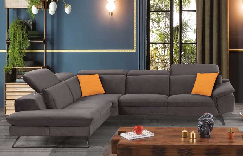 Модерен и удобен диван за хол италиански модел
