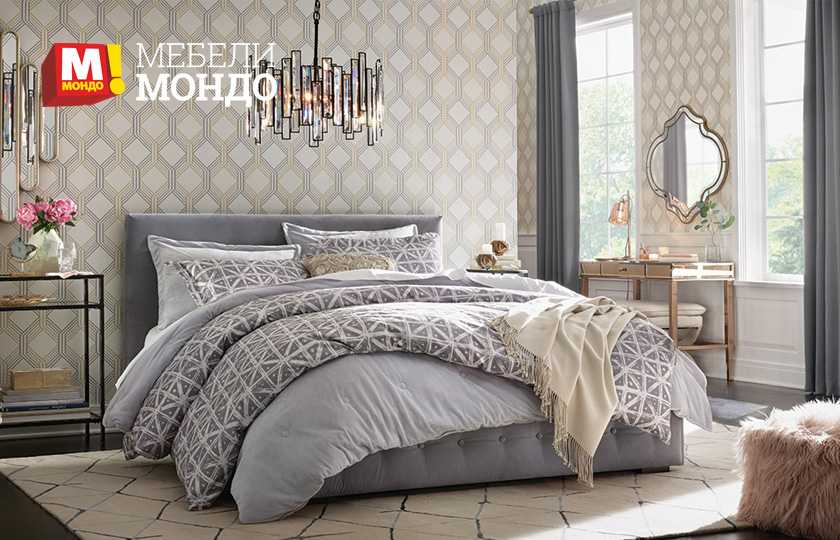 Идеи за спалня в сив цвят