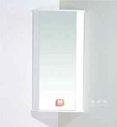 Горен ъглов огледален шкаф за баня 1030-30