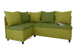 Кухненски диван Кадис цвят зелен