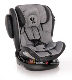 Столче за кола AVIATOR SPS Isofix Black&Light GREY