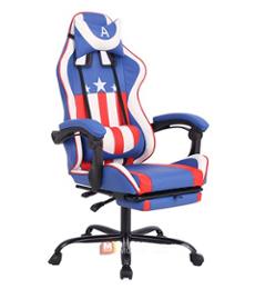 Геймърски стол Max Game син цвят