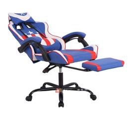 Геймърски стол Max Game син цвят