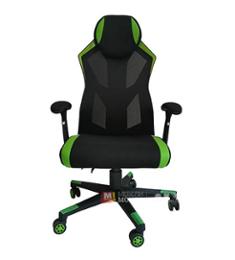 Геймърски стол Soft Game черно и зелено
