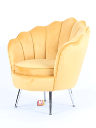 Кресло Франсис жълт цвят