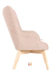 Луксозно тапицирано кресло Дарен 