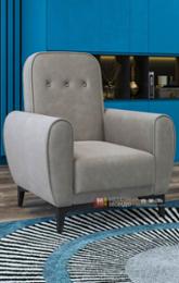 Кресло Миос сив цвят