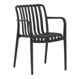 Стол Исабел, черен цвят