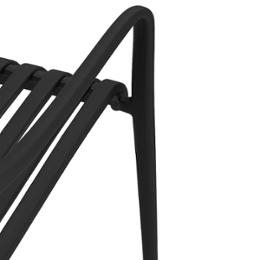 Стол Исабел, черен цвят