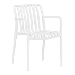 Стол Исабел, бял цвят