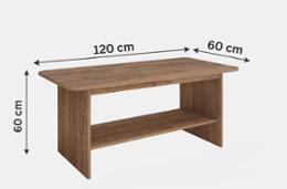 Холна маса Адела, венге