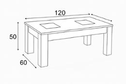 Холна маса Кипарис W разтегателна