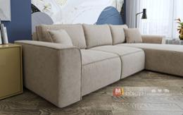 Бежов модерен ъглов диван Феликс