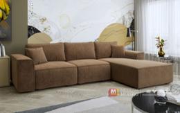 Ъглов диван Феликс цвят кафяв