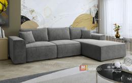 Сив диван за хол Феликс