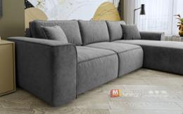 Сив диван за хол Феликс