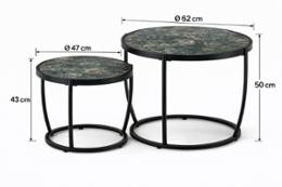 Комплект маси за хол Инес