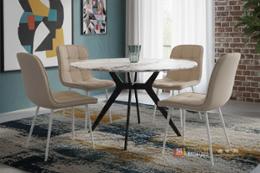 Кръгла маса със столове MARMO