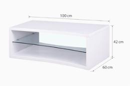 Холна маса Карина, бяла