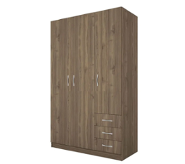 Гардероб Сити 1028, орех