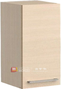 Горен шкаф за кухня MD3/G40, 40 см риека светла
