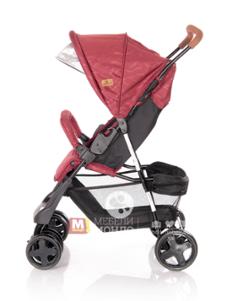 Детска количка TERRA, цвят червен