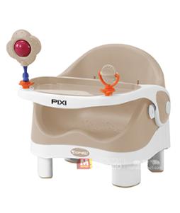 Детски столчета за хранене PIXI Beige&White