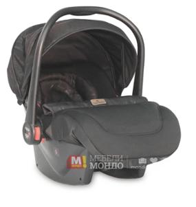 Бебешко столче за кола PLUTO BLACK