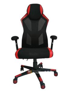Геймърски стол Soft Game черно и червено