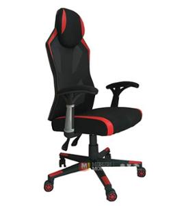 Геймърски стол Soft Game черно и червено