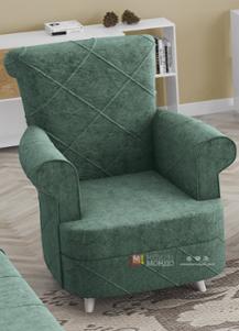 Кресло Арзу, зелен
