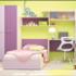 Комплект Детски мебели Чарли рокфорд лайт,лилаво и виолет