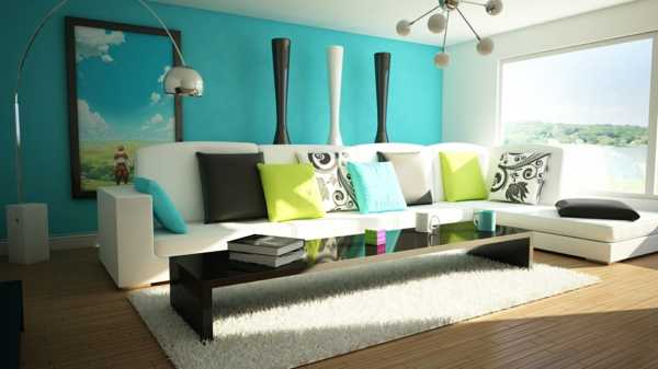 Дизайн в цвят синьо - новата мода в интериора на жилището