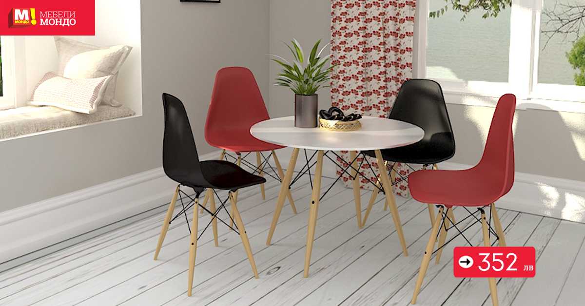 пластмасови столове в модерен стил за заведение и ресторант